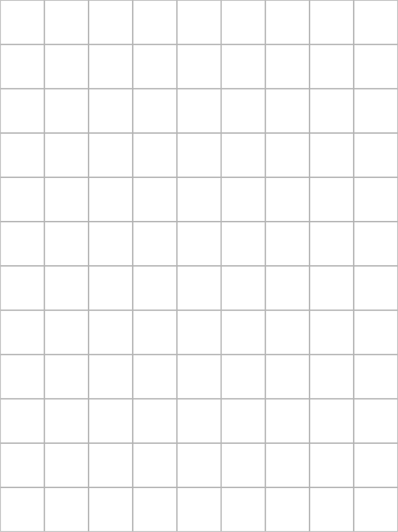 Rectangle Grid - Vertical